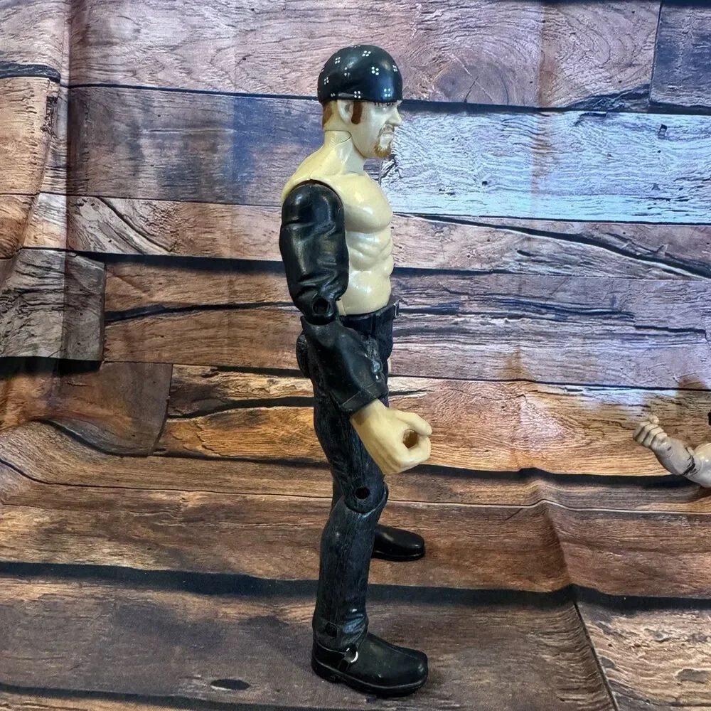 WWE Undertaker Biker Action Figure Jakks Pacific 2000 Titan Tron Live TTL Loose